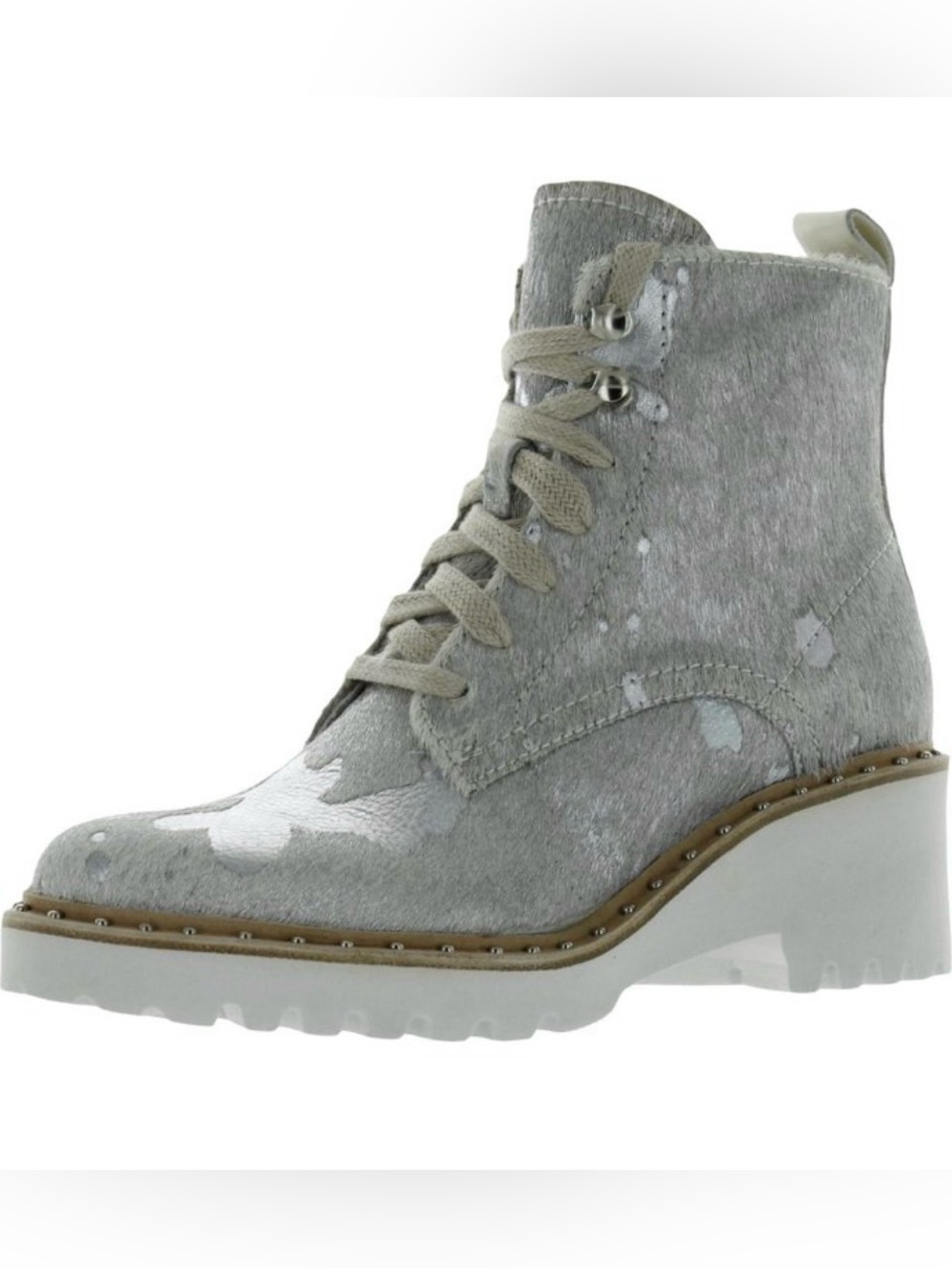 Dolce Vita Hinto calf hair combat boots